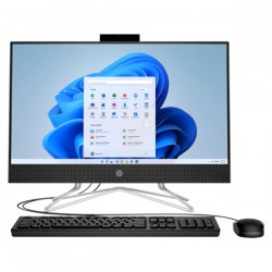 HP All-in-One 24-DF1103D - Intel(R) Core(TM) i5-1135G7 - 8Gb - 1Tb + 256Gb 24 Full HD Tactile Noir-1